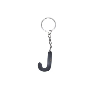 Carved Coconut Shell Keytag